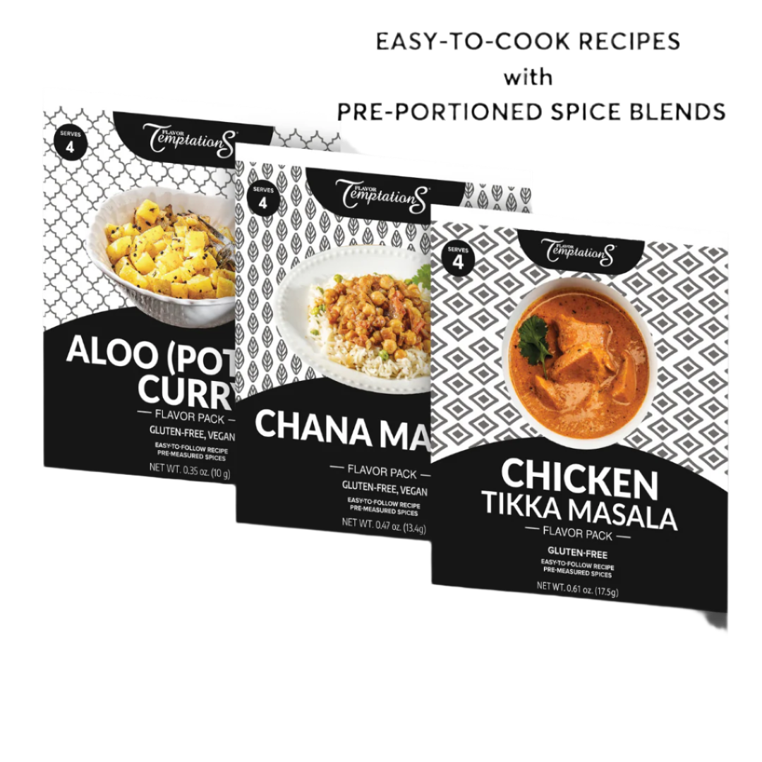 Variety Indian Spice Mix Kits (3)