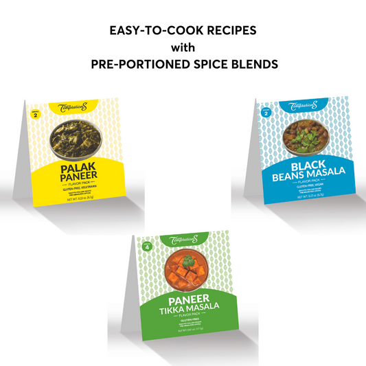Variety Vegetarian Indian Spice Kits (3)