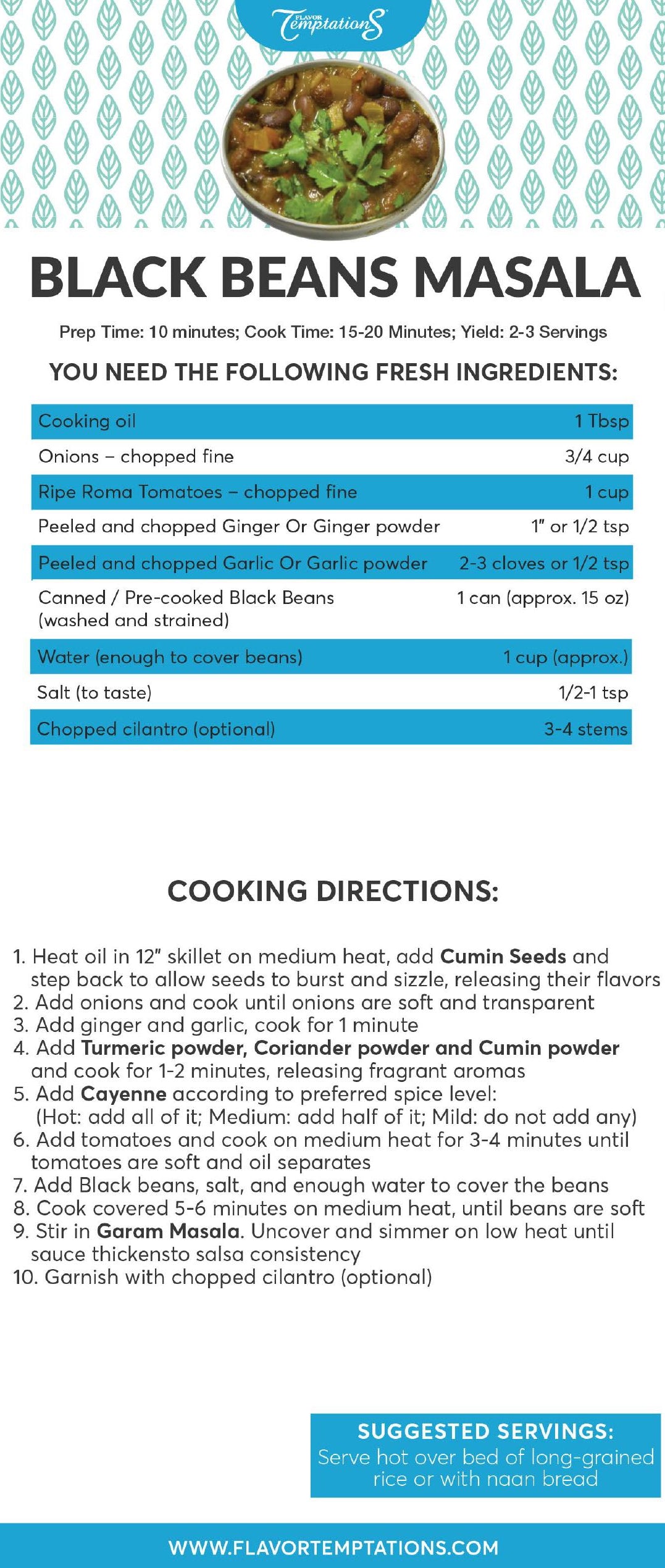Variety Vegetarian Indian Spice Kits (3)