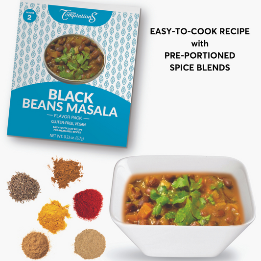 Black Beans Masala Spice Mix Kits