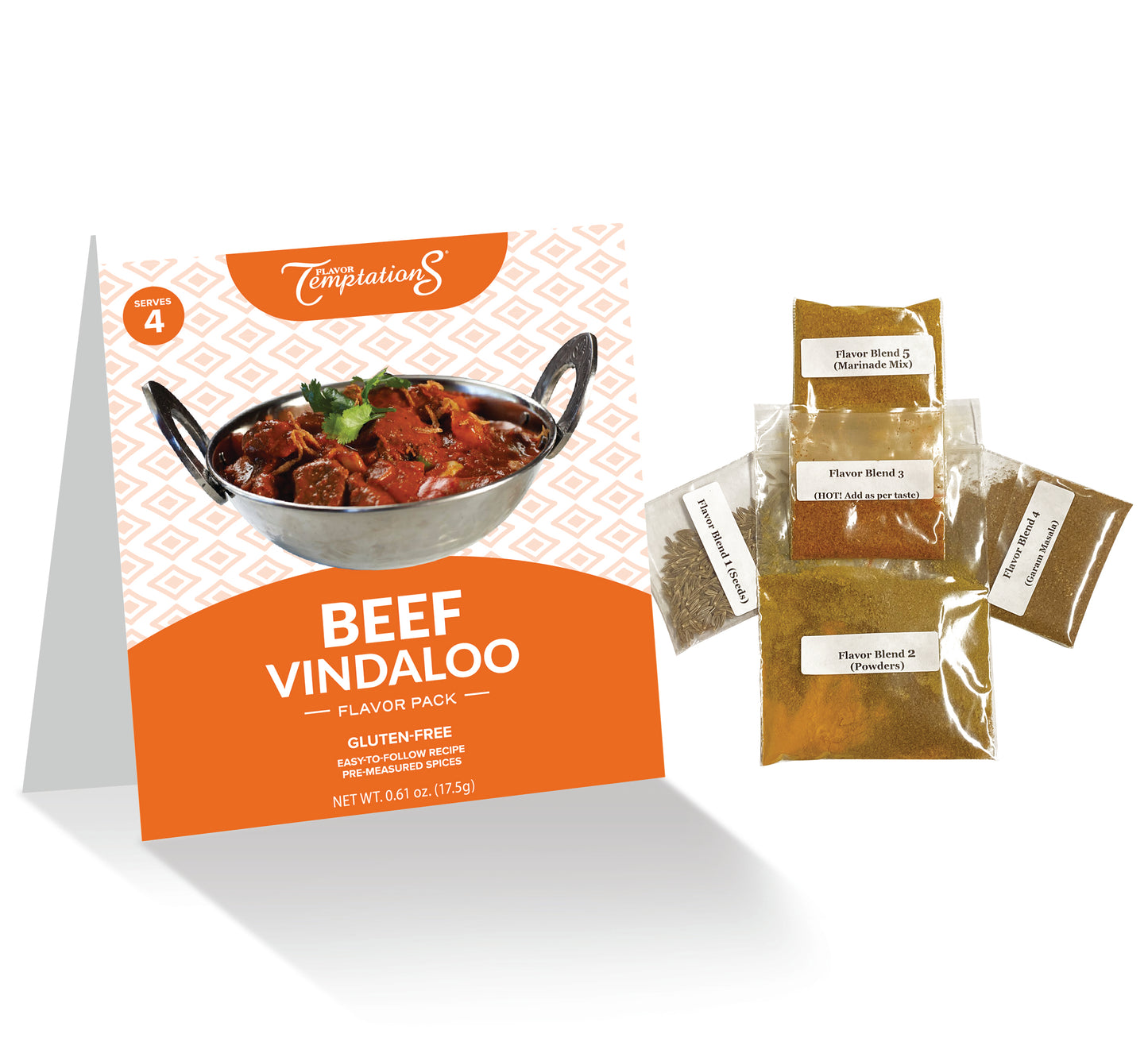 Beef Vindaloo Spice Mix Kits