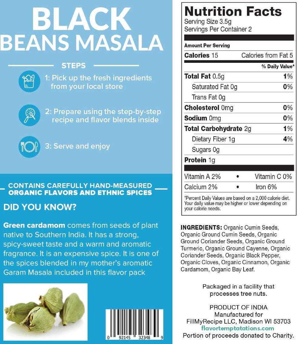 Variety Vegetarian Indian Spice Kits (3)
