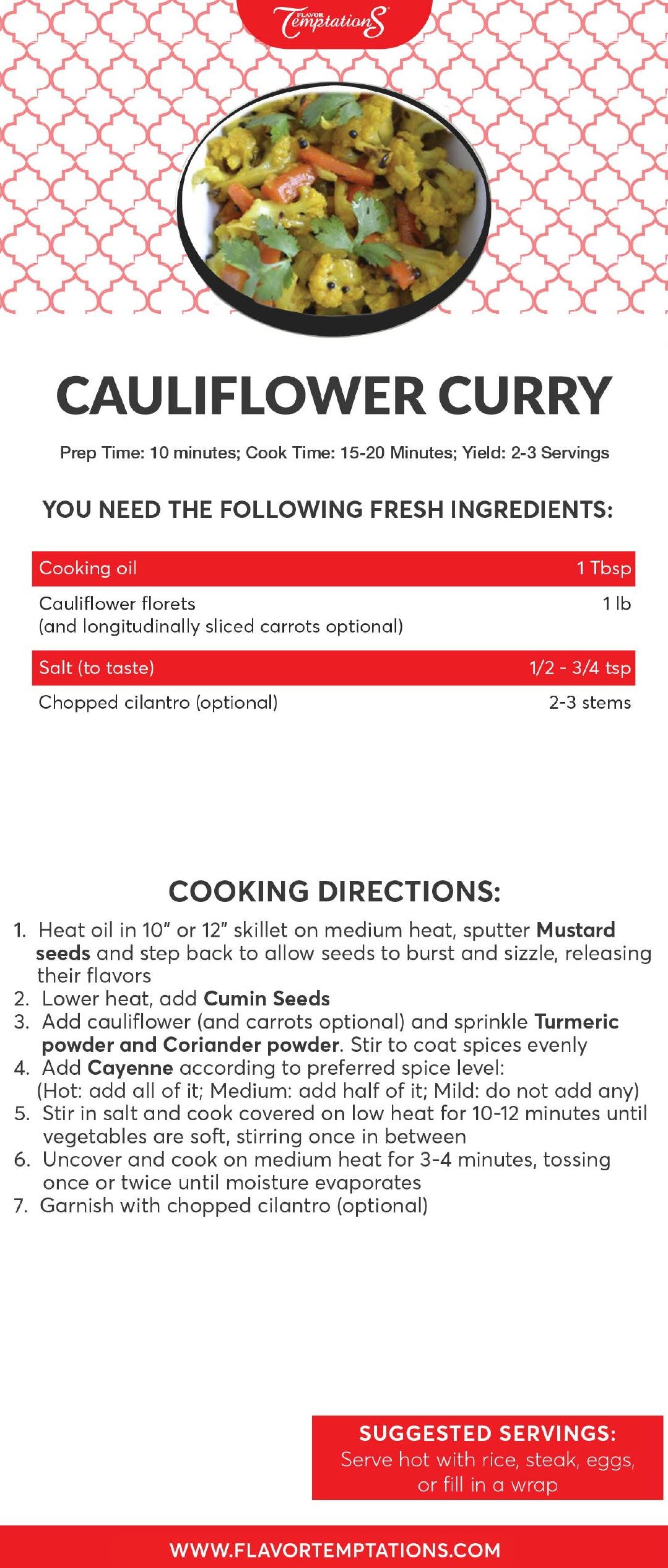 Vegan Curry Spice Kits (3)