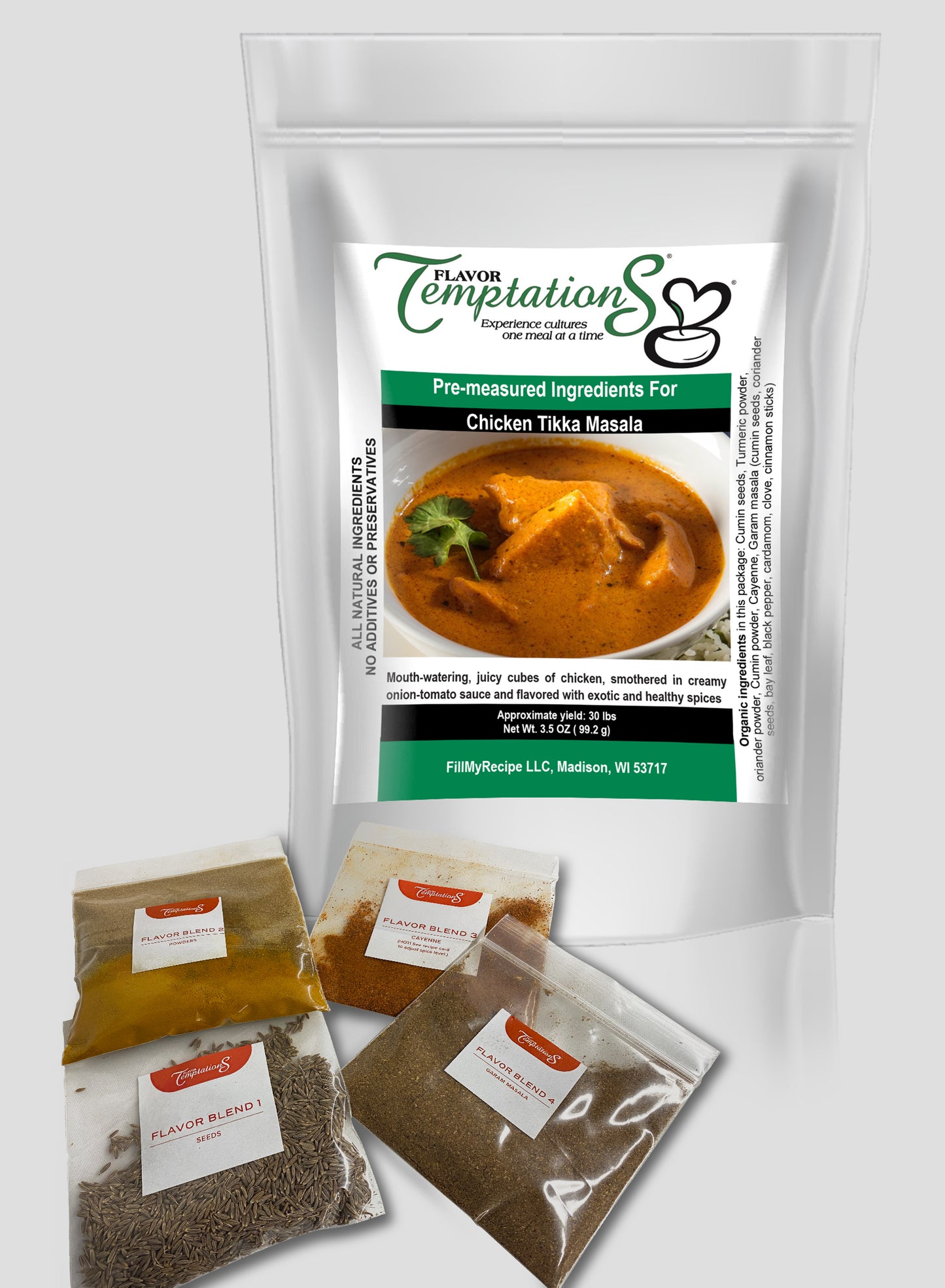 FOOD SERVICE Chicken Tikka Masala Spice Kit