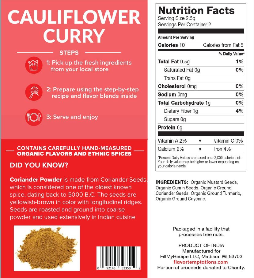 Vegan Curry Spice Kits (3)