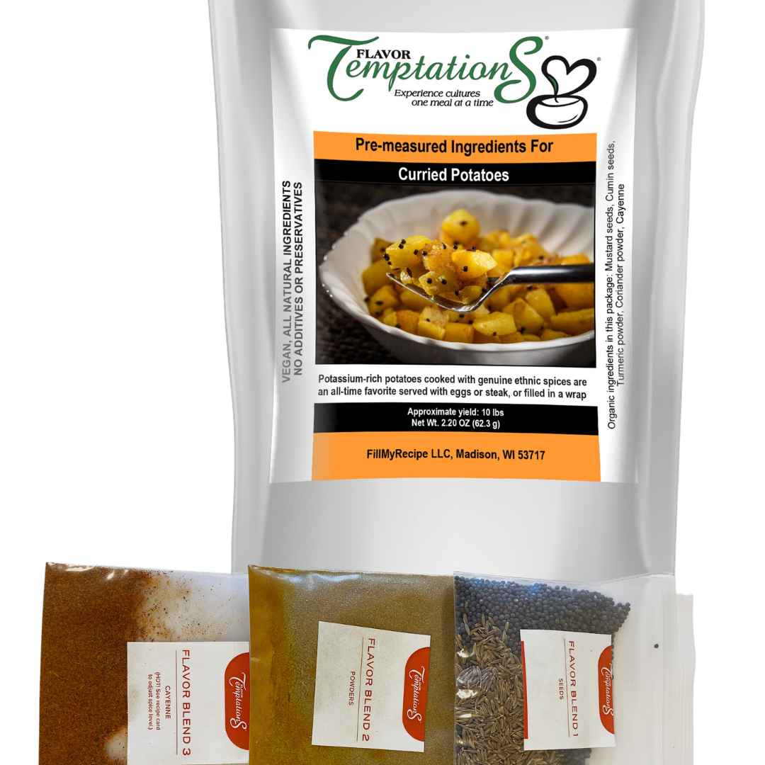FOOD SERVICE Potato Curry Spice Kit