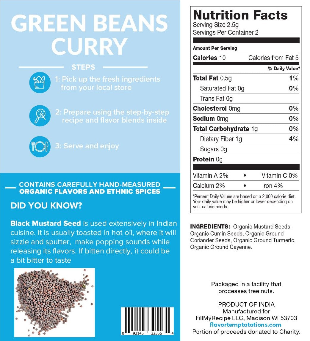Vegan Curry Spice Kits (3)