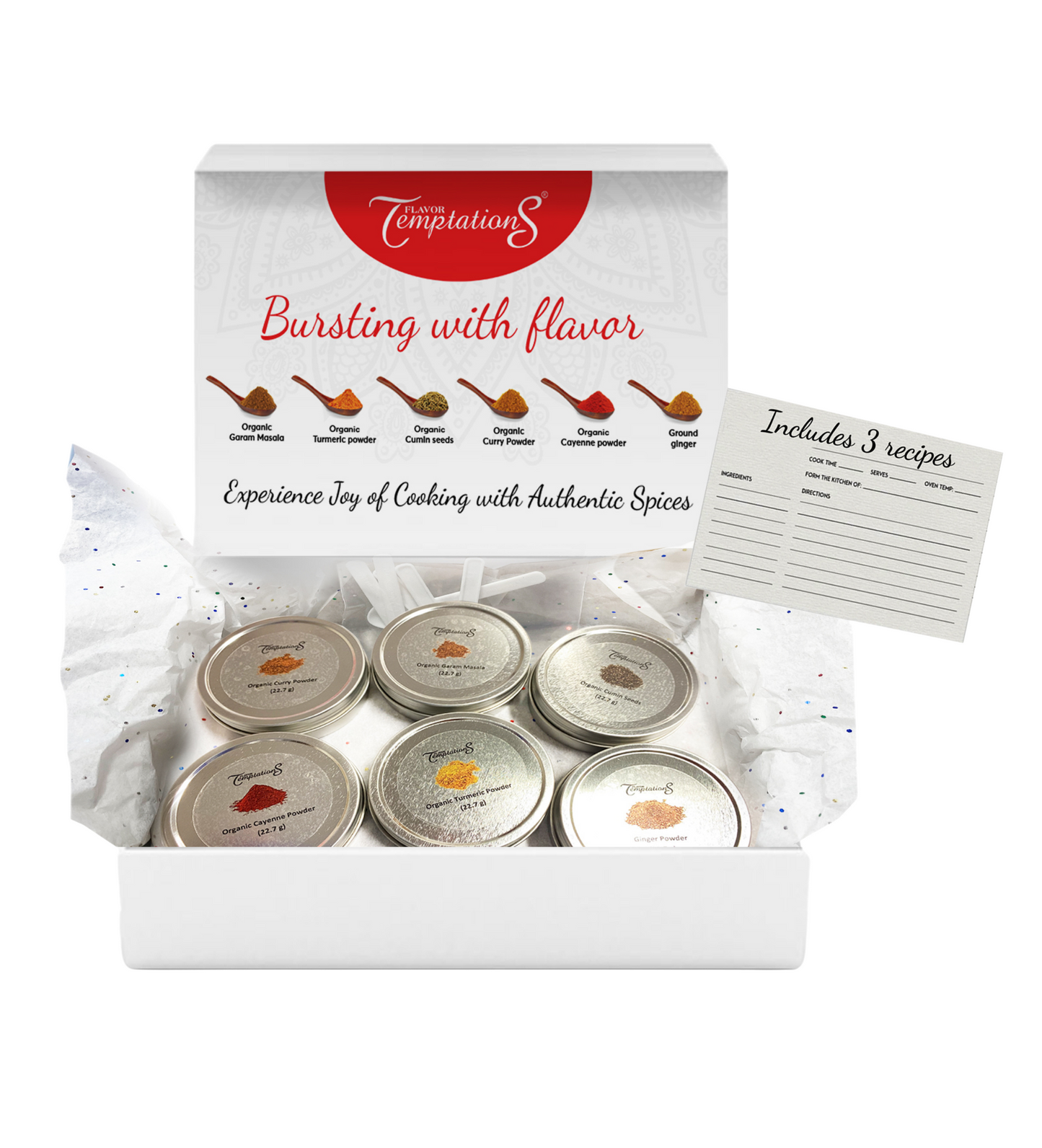 Indian Spices Sampler Kit