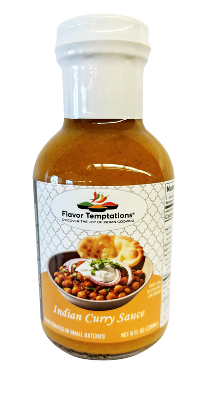 Masala Curry Sauce Gift Box – 4 Indian Style Curry Sauces
