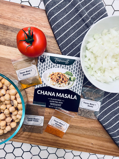 Chana Masala Recipe using Spice Mix