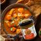 Butter Chicken curry sauce jar and finished dish