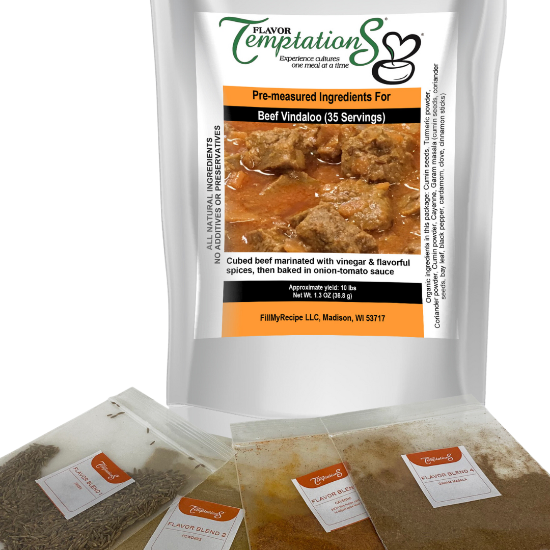 FOOD SERVICE Beef Vindaloo Spice Kit