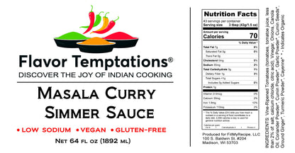 FOOD SERVICE Masala Curry Sauce