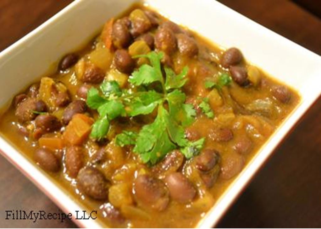 Black Beans Masala Recipe using Spice Mix